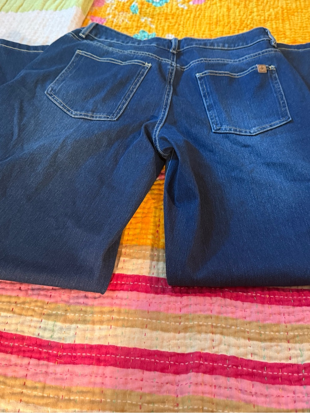 HALARA Women's Dark Blue Stretch Jeggings - Picture 2 of 9